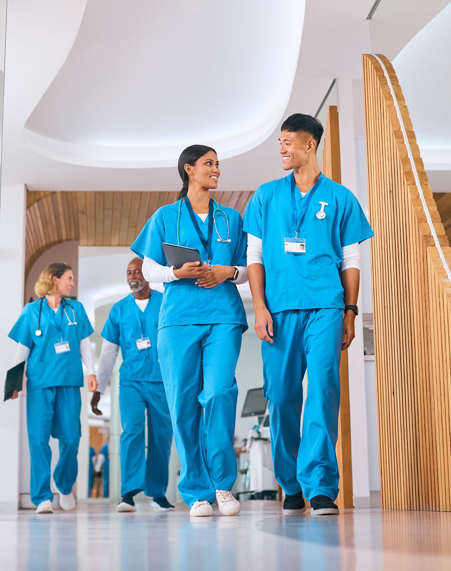 Happy Medical Staff.